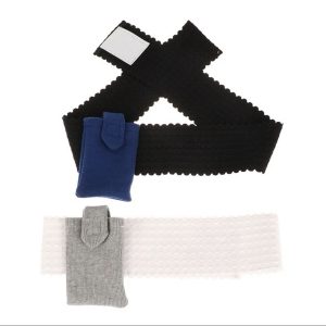 حزام خصر اسود بازرق